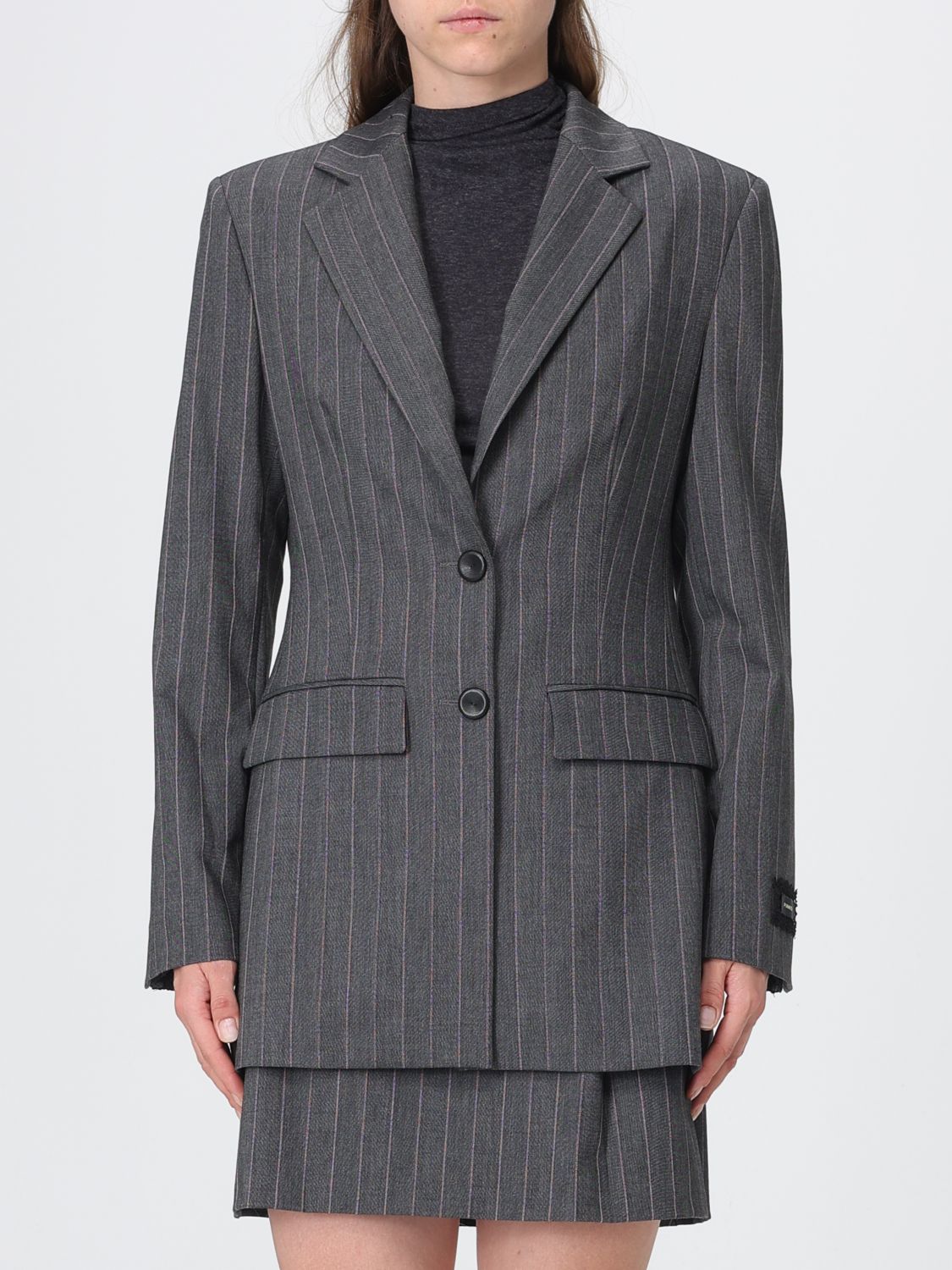PINKO Jacket Woman color Grey