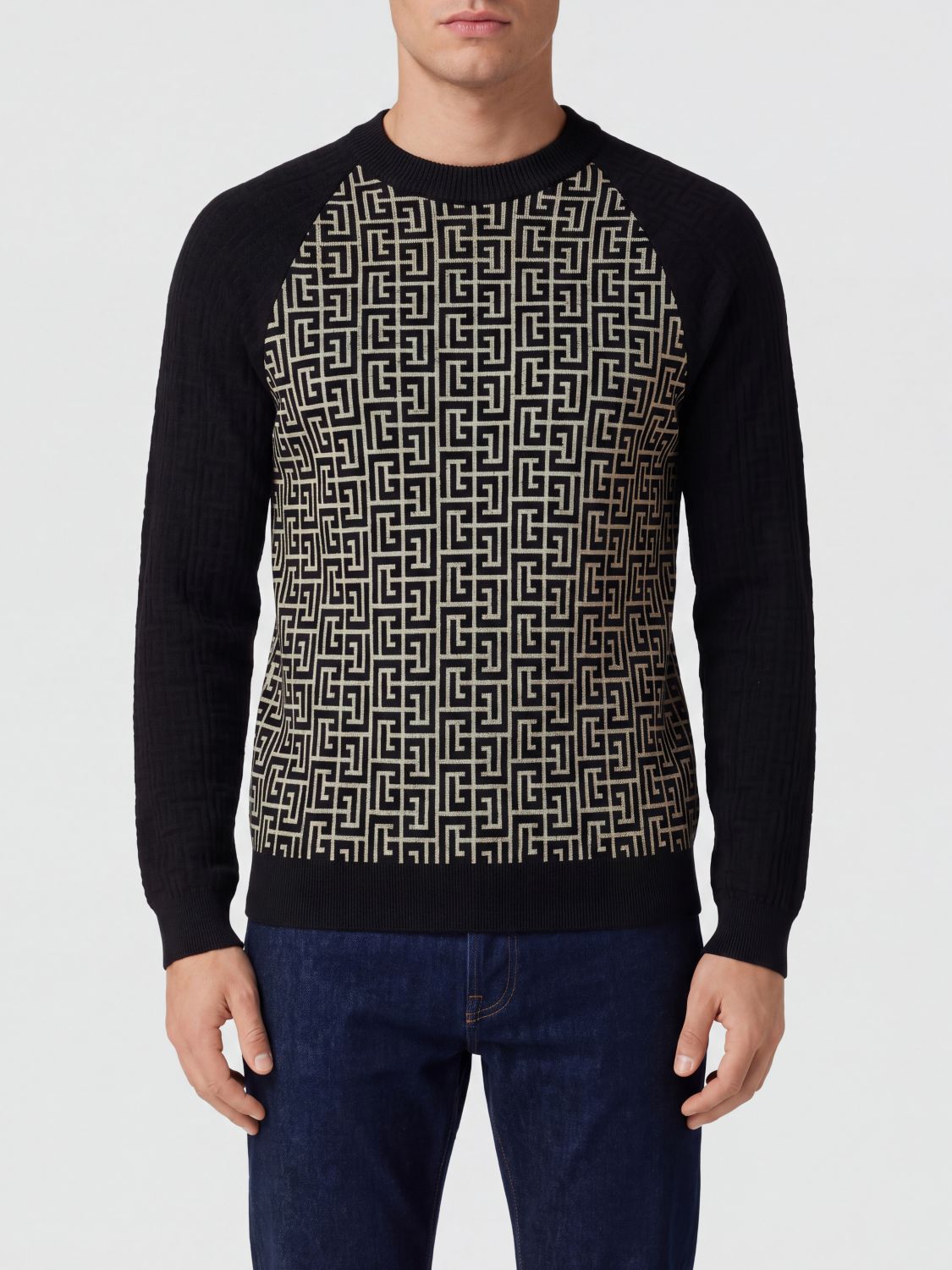 BALMAIN Sweater Men color White