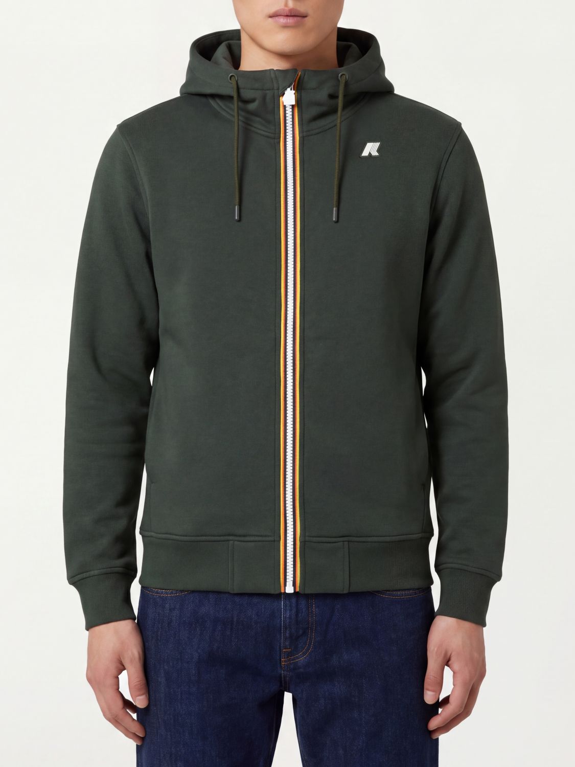 K-WAY Men's Zip-Up Hoodie