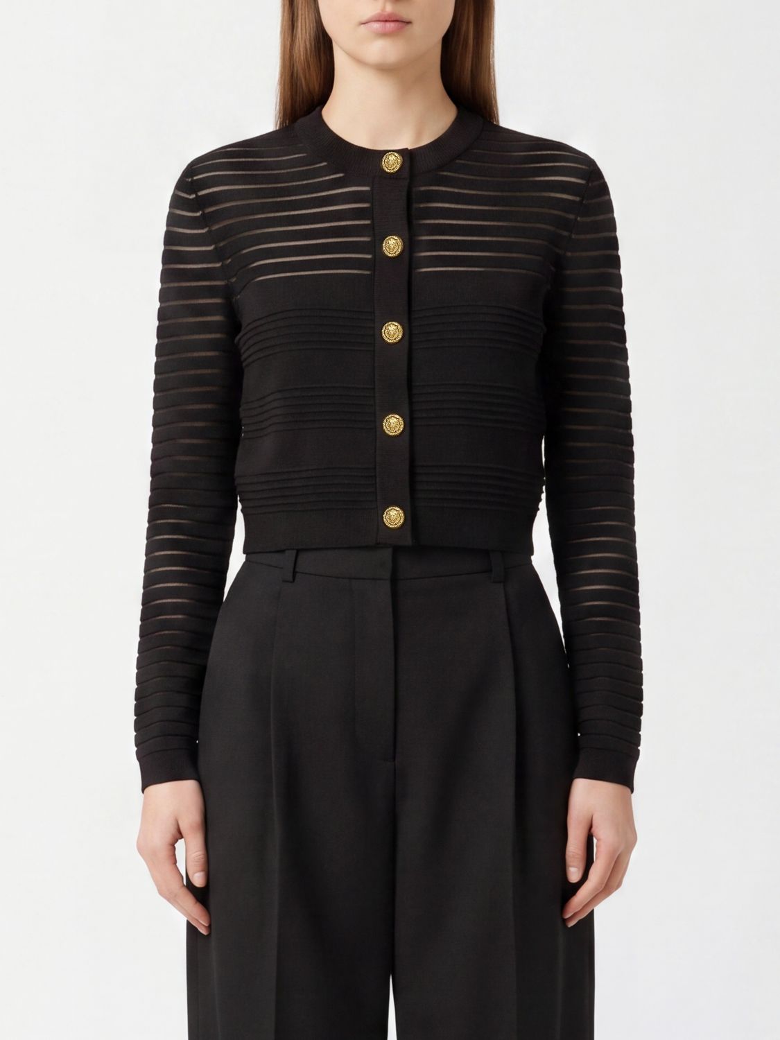 BALMAIN Sweater Woman color Black