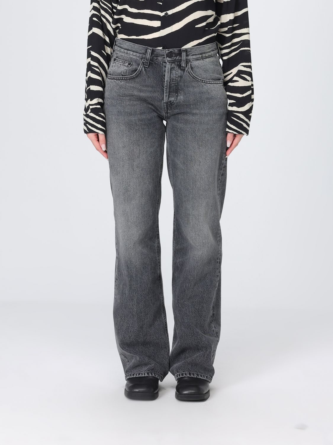 DONDUP Jeans Woman color Black