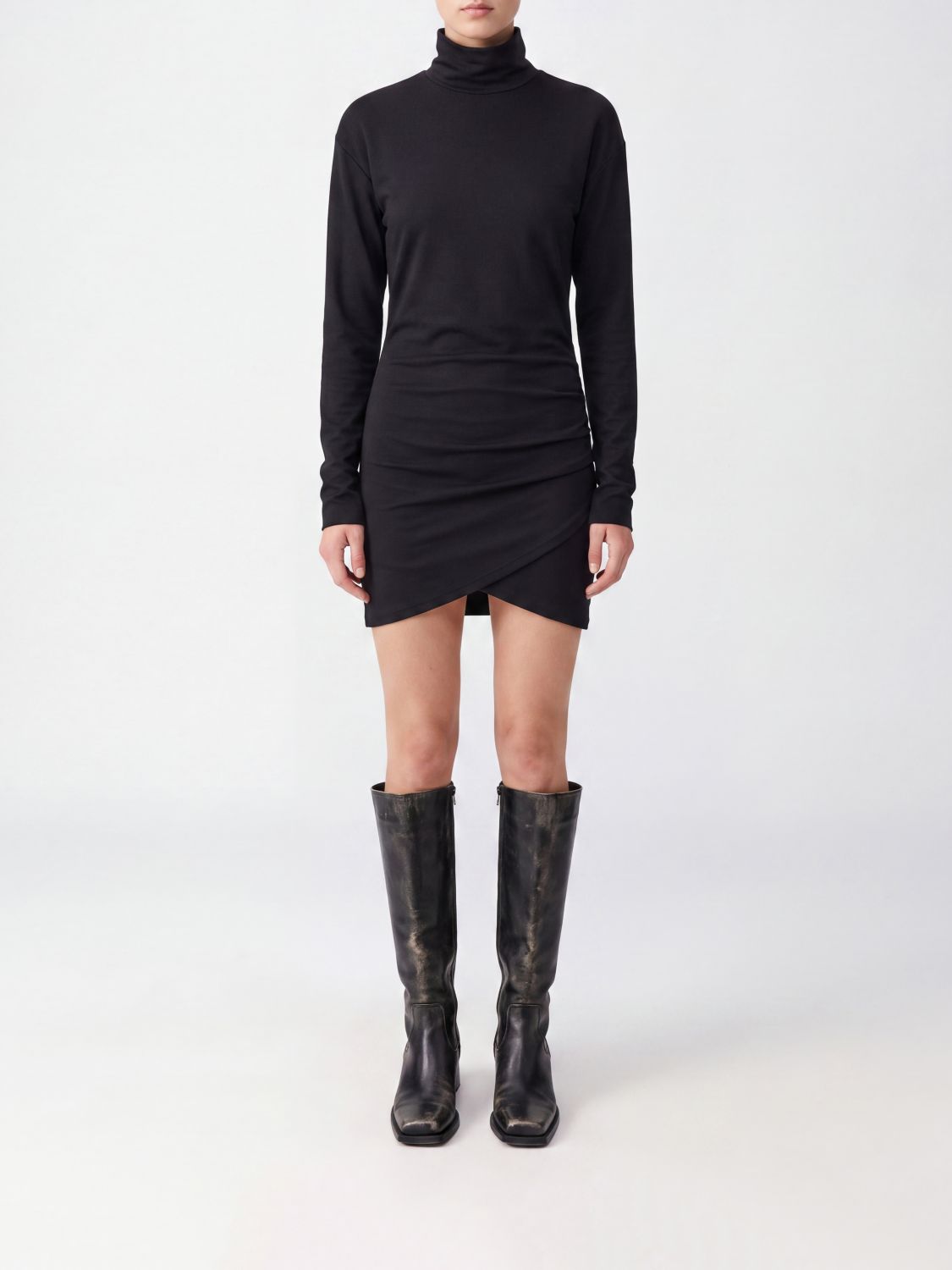 DONDUP Dress Woman color Black