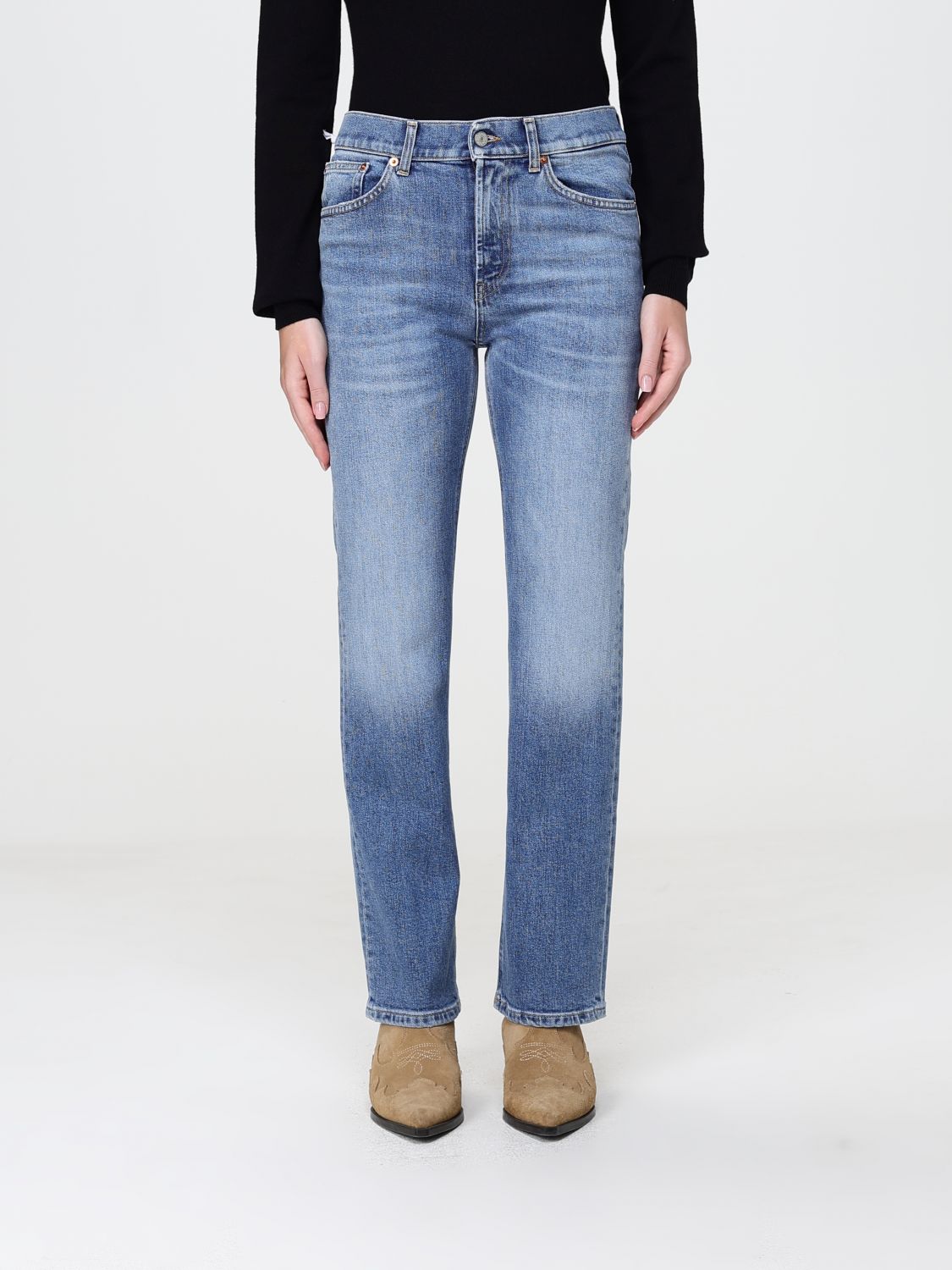DONDUP Jeans Woman color Blue