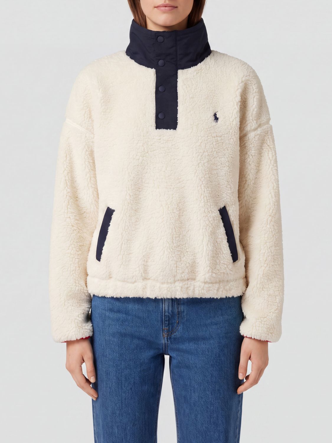 POLO RALPH LAUREN Sweater Woman color Natural