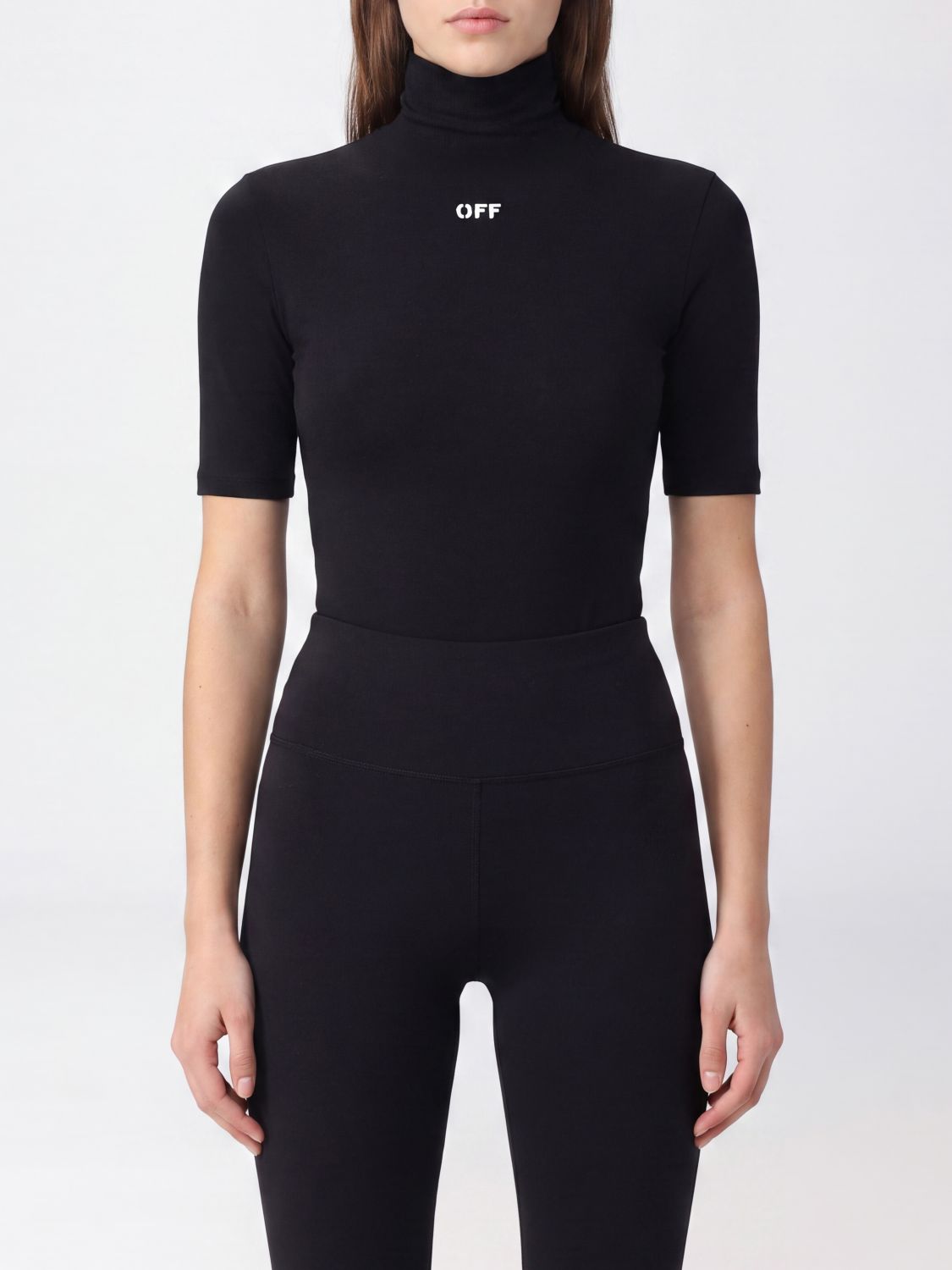 OFF-WHITE T-Shirt Woman color Black