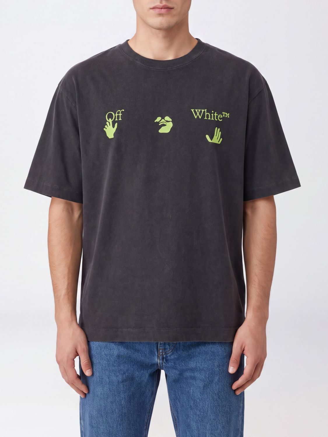 OFF-WHITE T-Shirt Men color Black