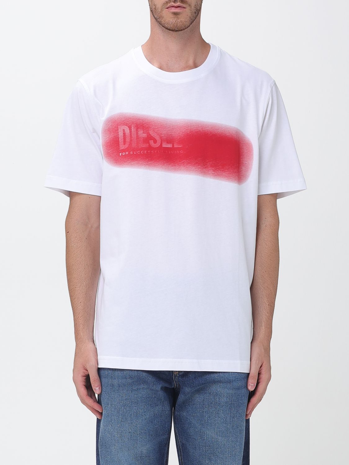 DIESEL T-Shirt Men color White