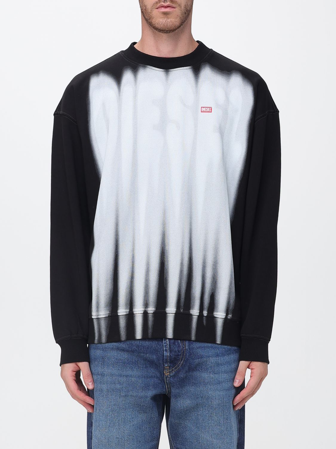 DIESEL Felpa Uomo colore Nero