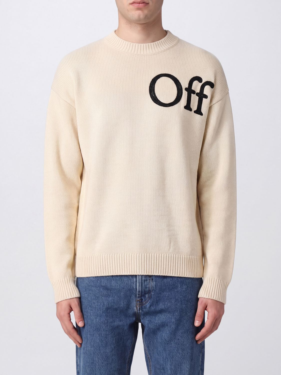 OFF-WHITE Sweater Men color White
