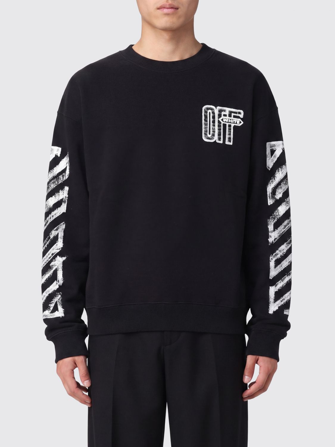 OFF-WHITE Sweatshirt Men color Black
