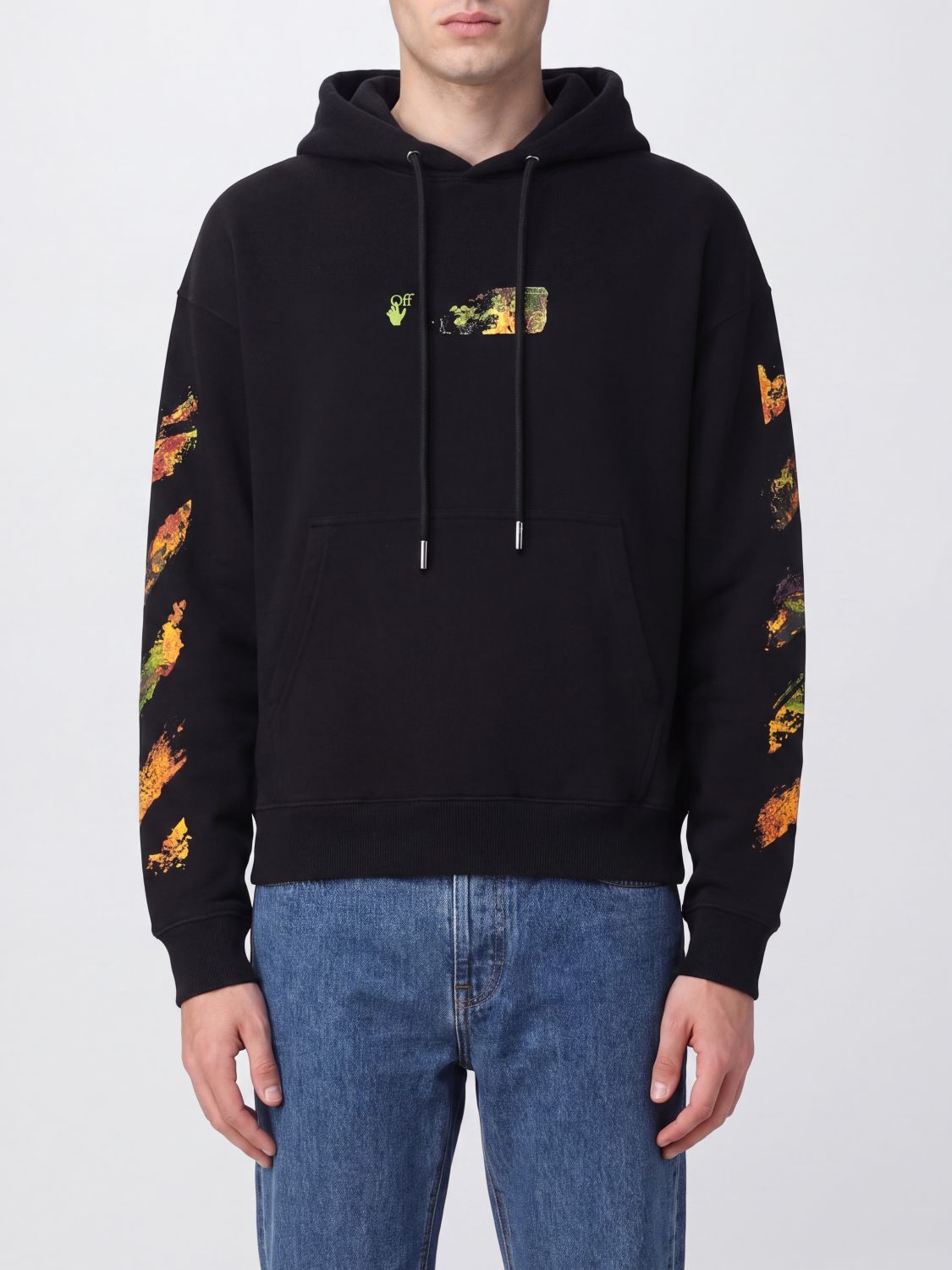 OFF-WHITE Sweatshirt Men color Black