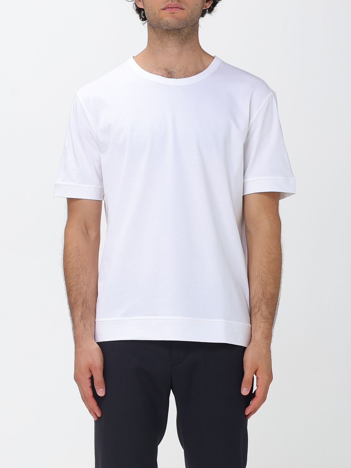 Paolo Pecora Short-Sleeved Jersey Crewneck T-shirt