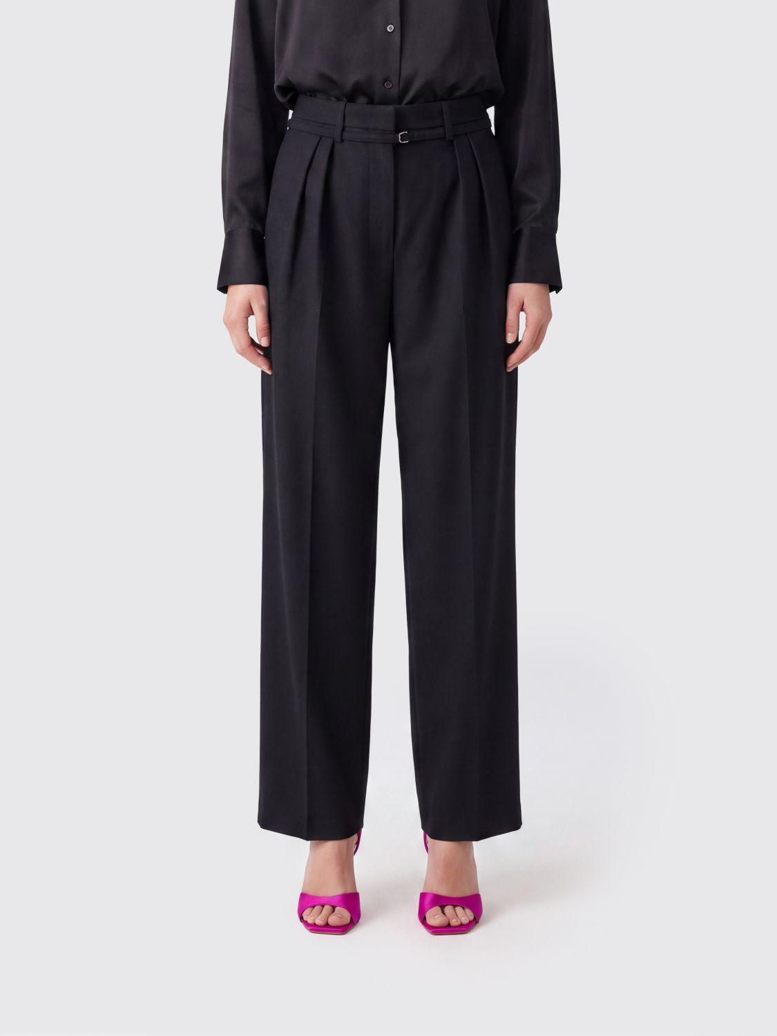 DRIES VAN NOTEN Pants Woman color Black