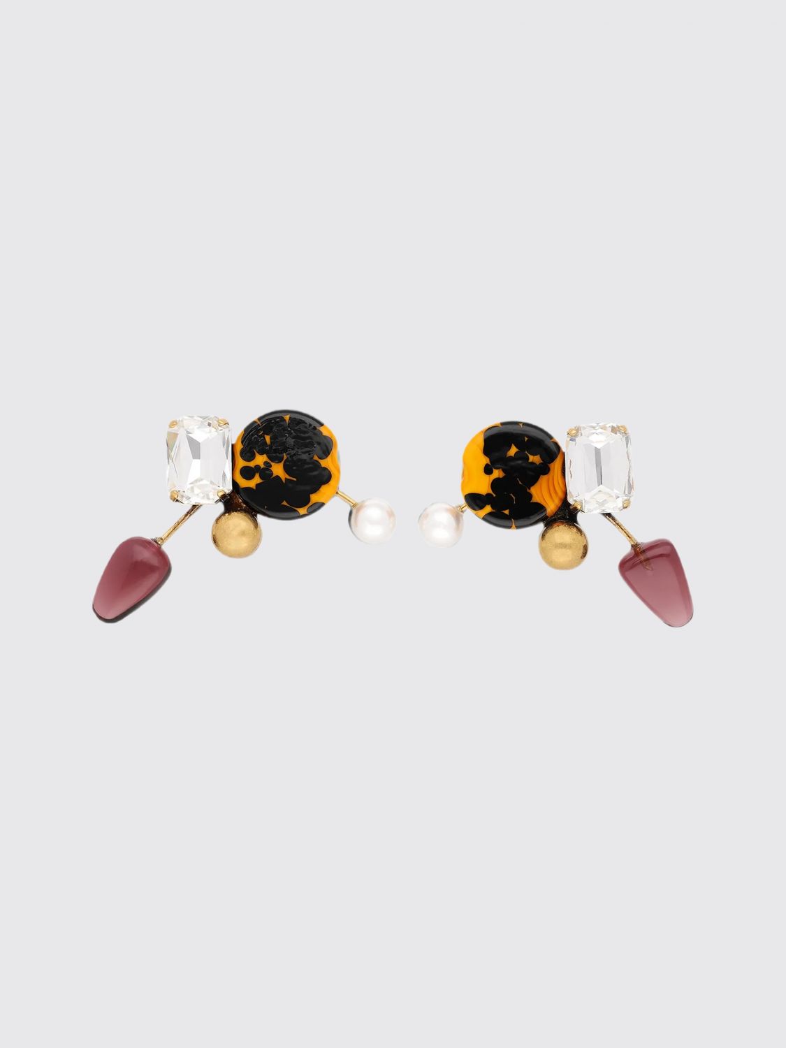 DRIES VAN NOTEN Jewel Woman color Multicolor