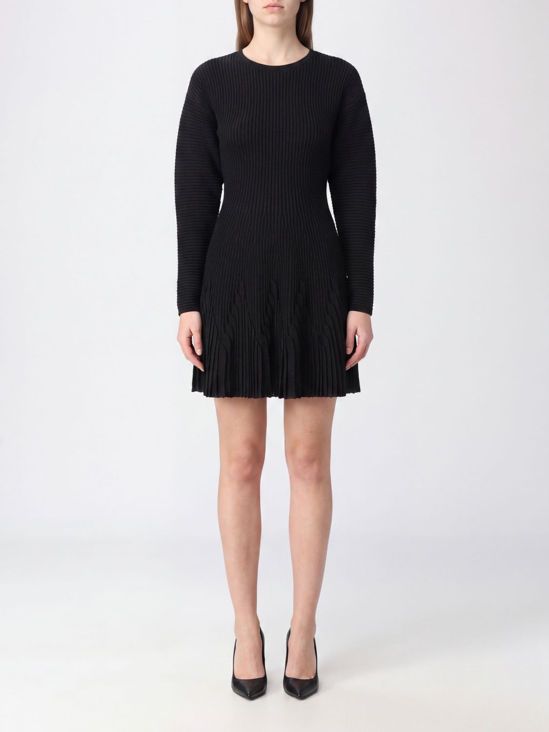 ELISABETTA FRANCHI Dress Woman color Black
