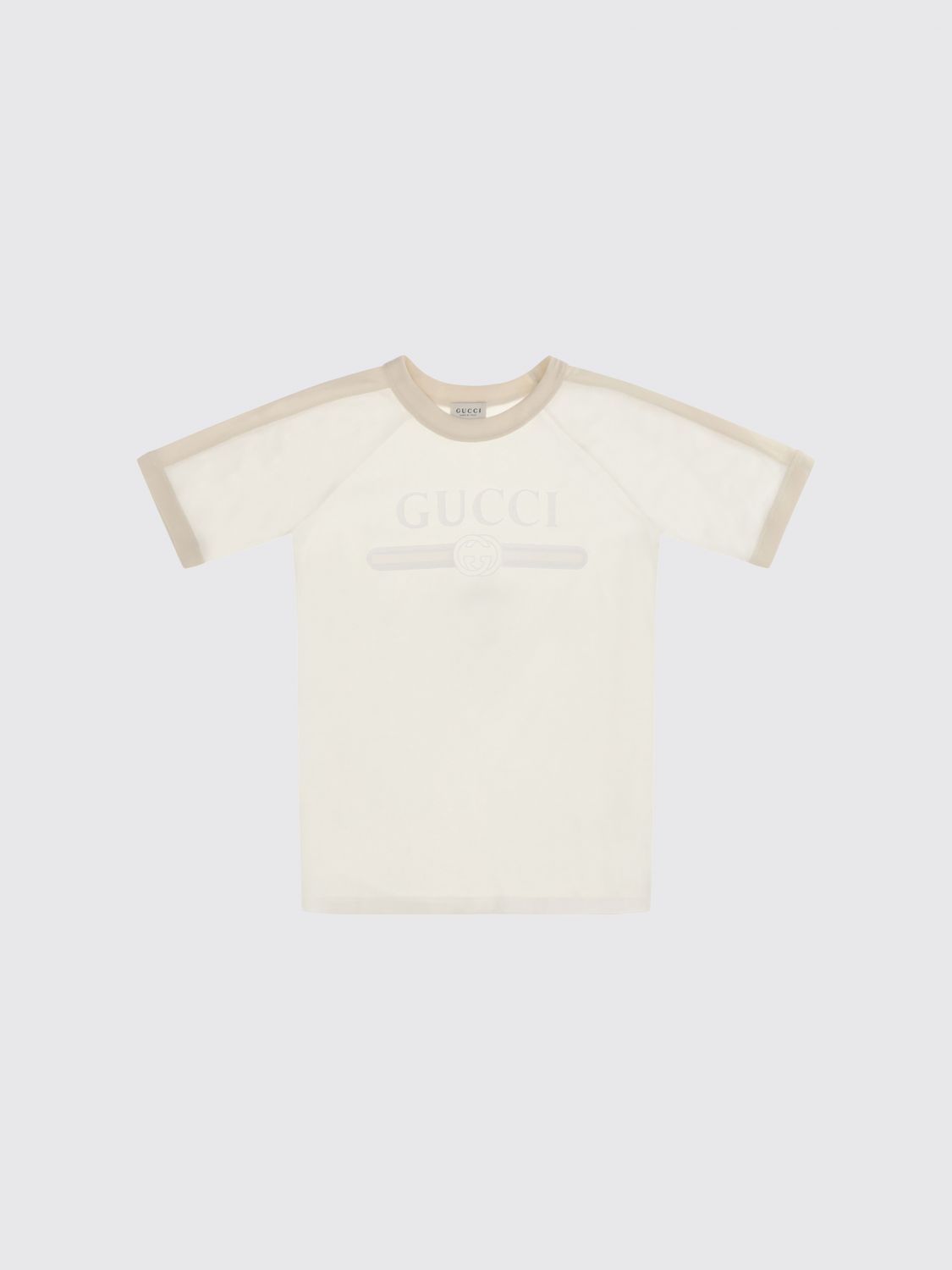 GUCCI T-shirt in cotone con logo