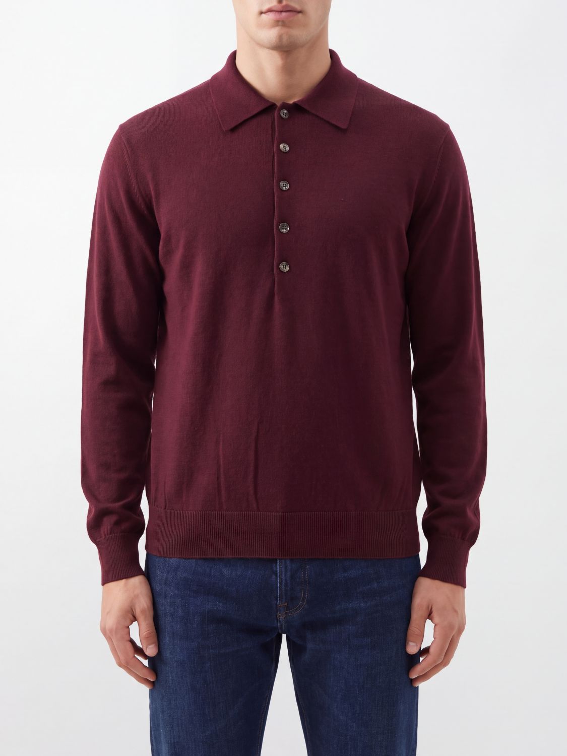 Dries Van Noten Sweater Men Color Wine In 酒红