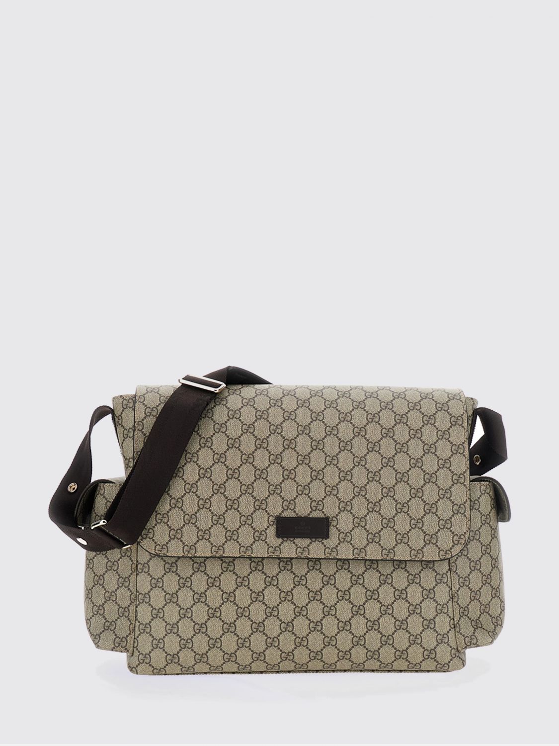 GUCCI Wickeltasche von für Kinder aus GG Supreme mit verstellbarem Gurt