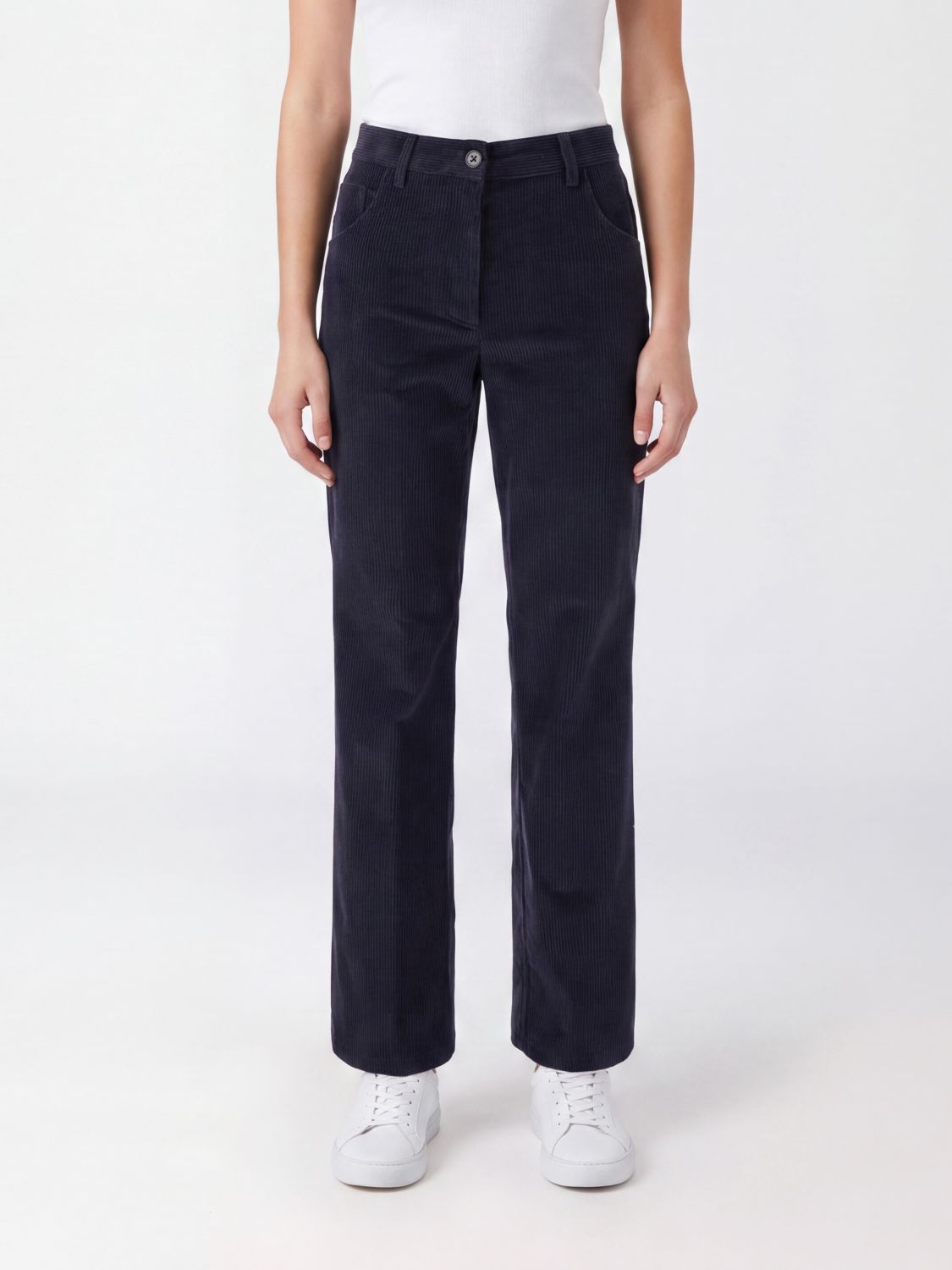 SEMICOUTURE Pants Woman color Blue