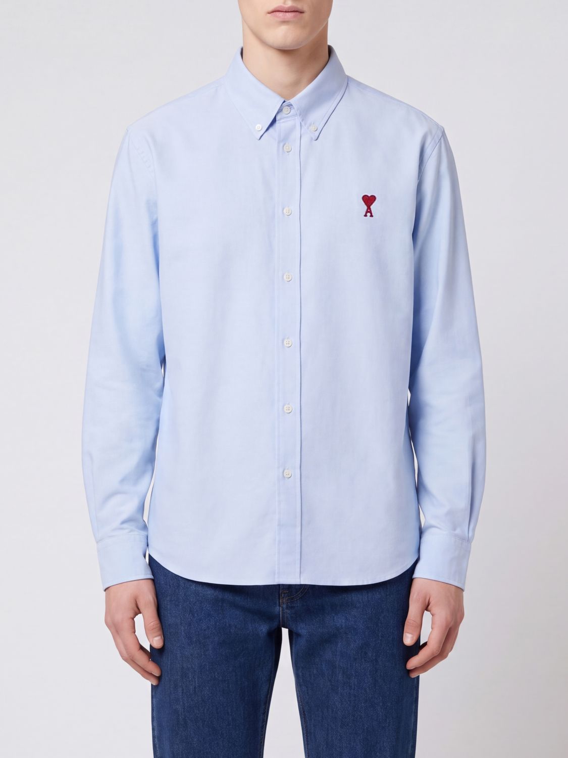 AMI PARIS Hemd Herren Farbe Blau