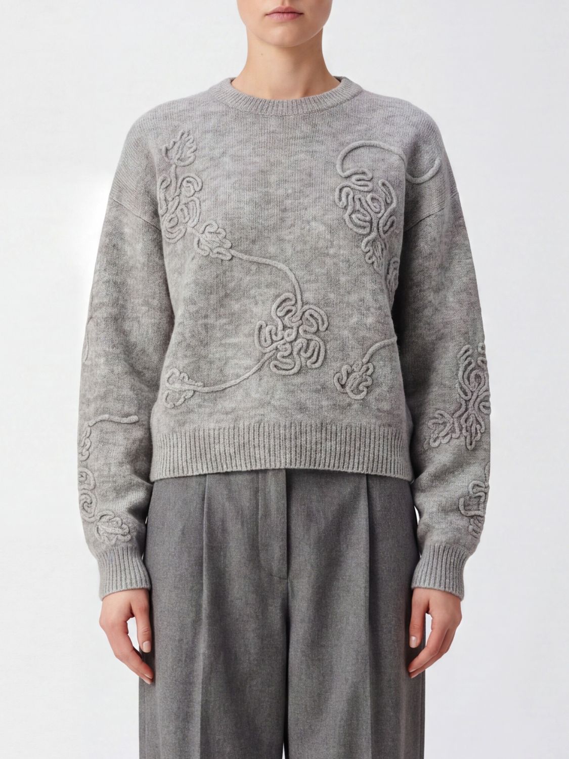 ROTATE Sweater Woman color Grey