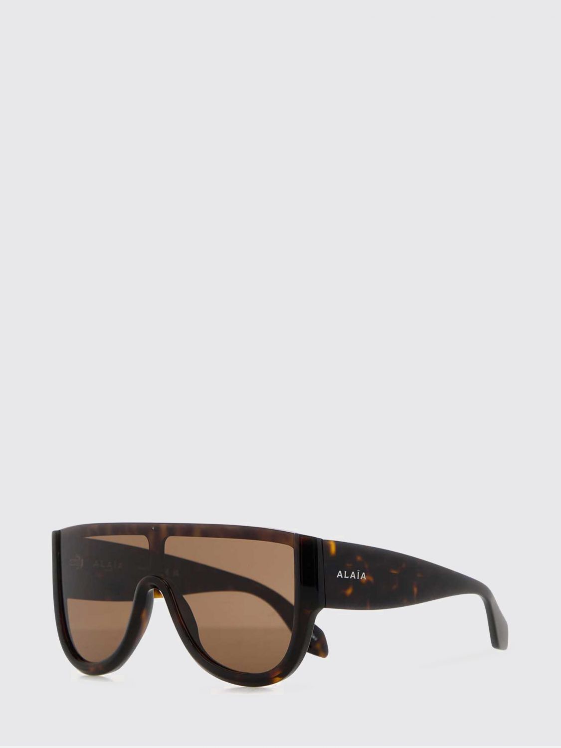 ALAÏA Sunglasses Woman color Brown