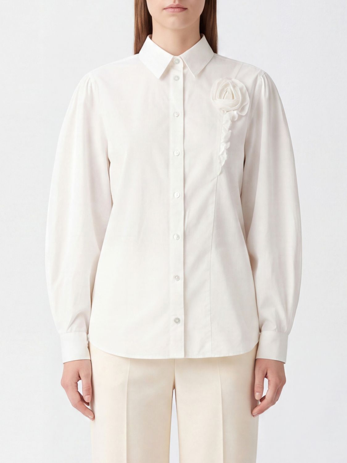 ROTATE Shirt Woman color White