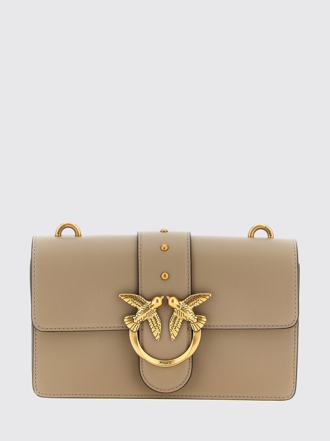 PINKO Mini Bag Woman color Grey