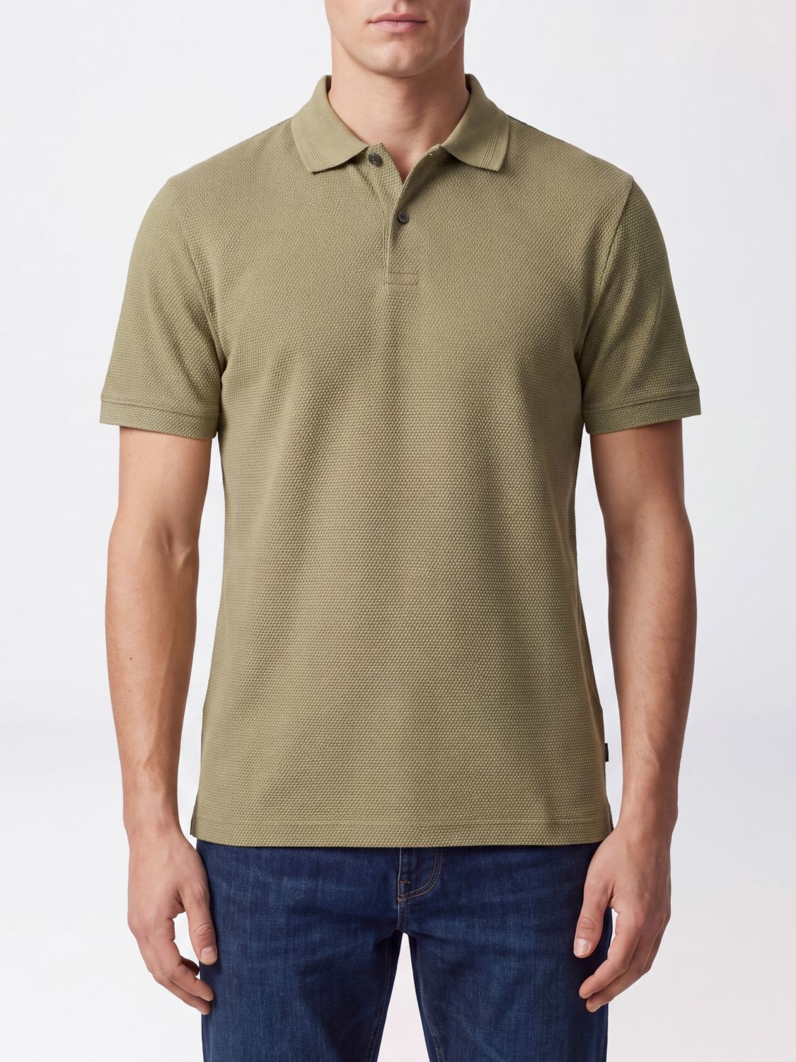 BOSS Polo Uomo colore Beige