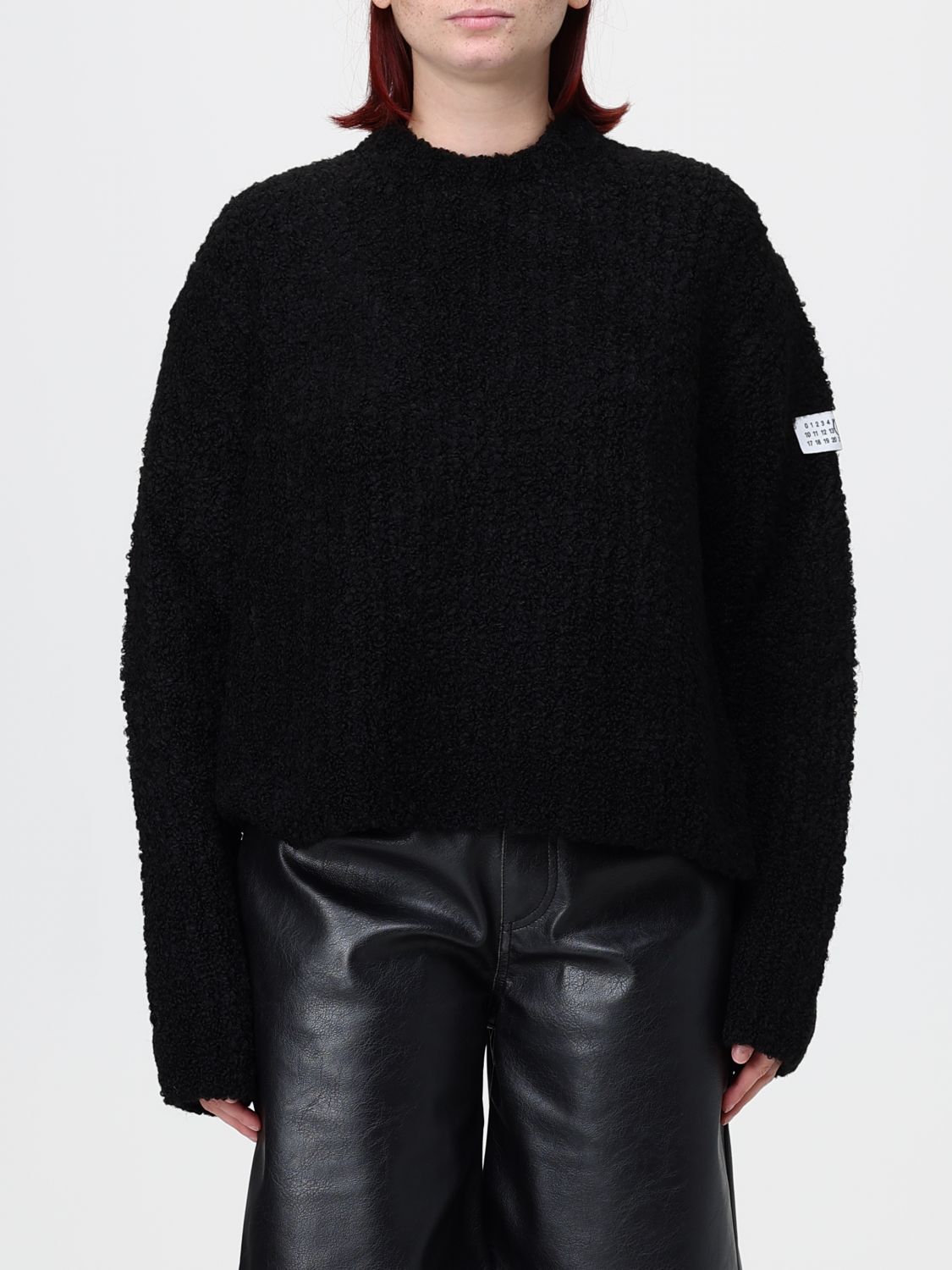 MM6 MAISON MARGIELA Sweater Woman color Black