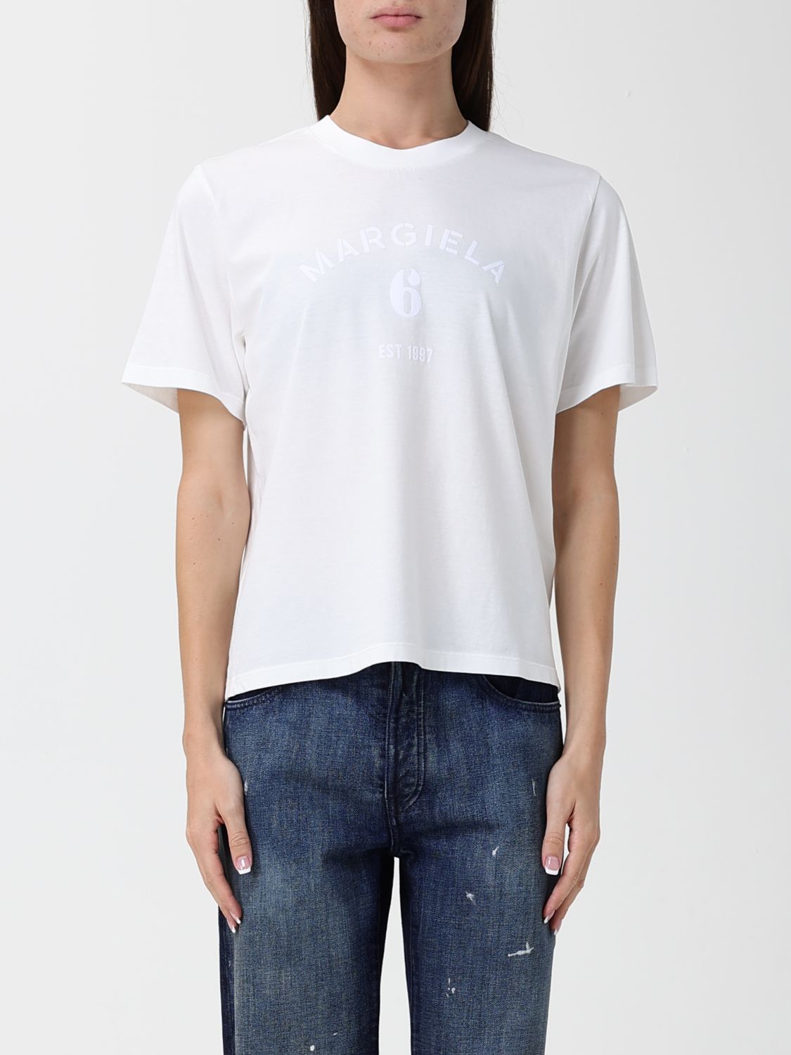 MM6 MAISON MARGIELA T-Shirt Woman color White