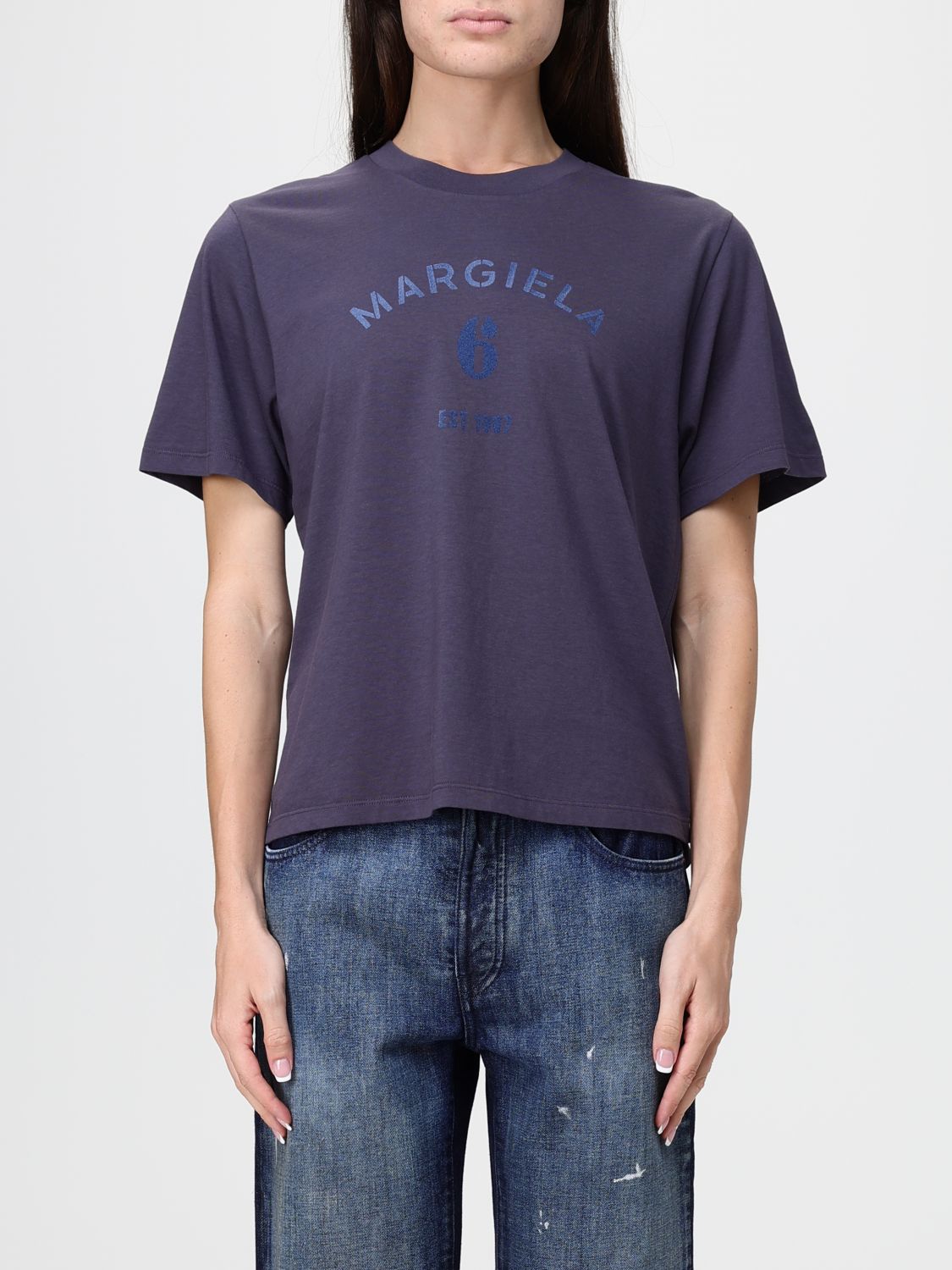 MM6 MAISON MARGIELA T-Shirt Woman color Navy
