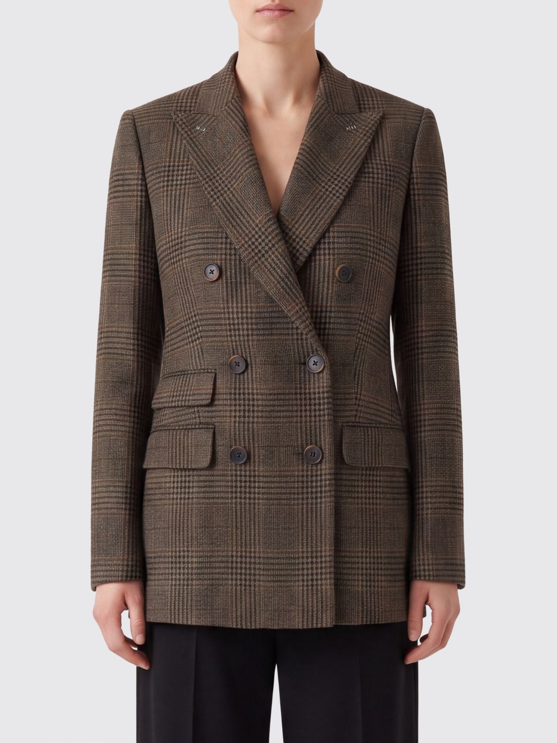 Max Mara Jacket Woman Color Brown