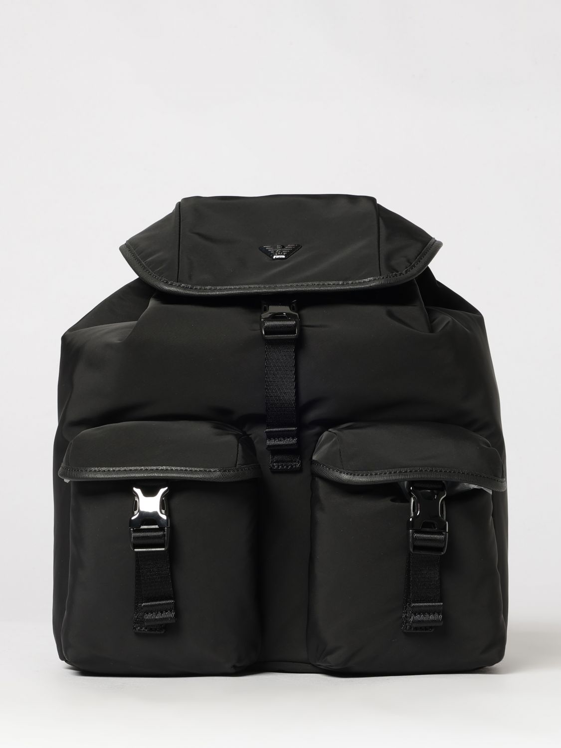 EMPORIO ARMANI Backpack Men color Black