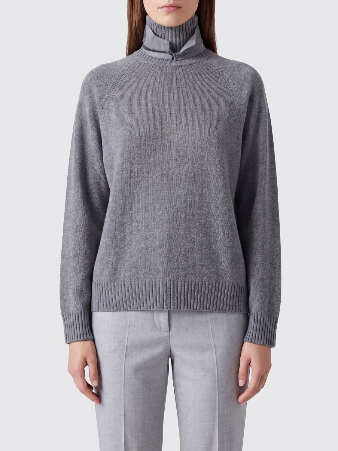 BRUNELLO CUCINELLI Sweater Woman color Green