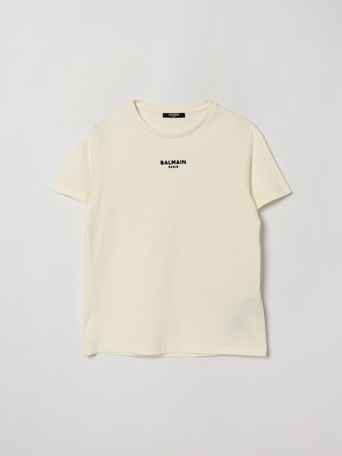 BALMAIN T-Shirt Kids color White