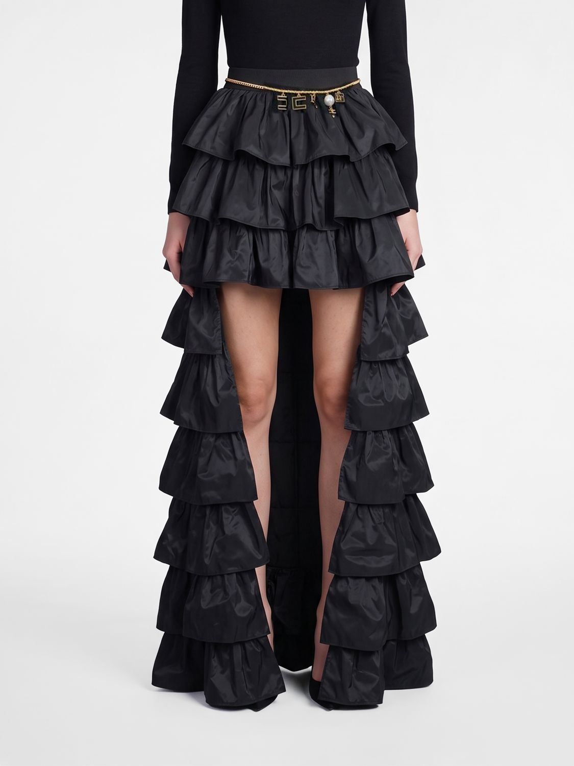 ELISABETTA FRANCHI Skirt Woman color Black