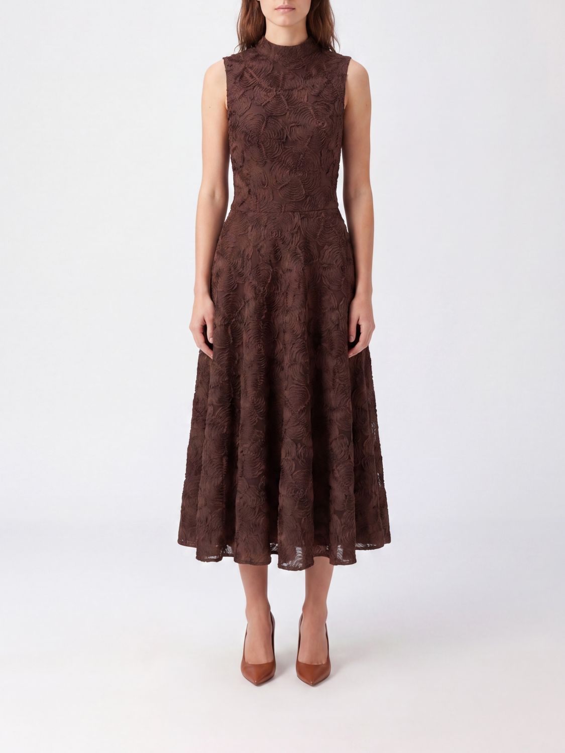 ROTATE Dress Woman color Brown