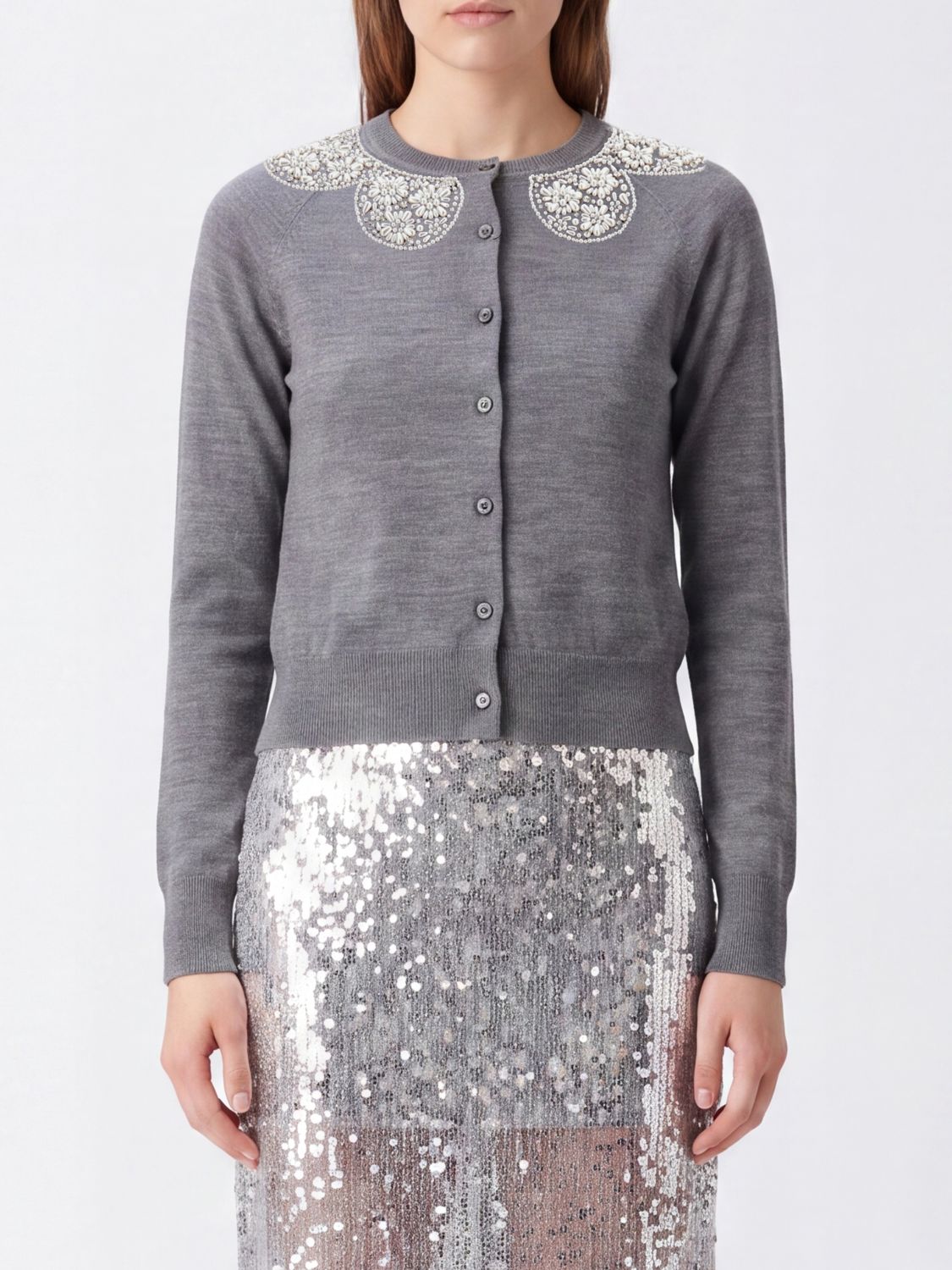 SIMONE ROCHA Sweater Woman color Grey