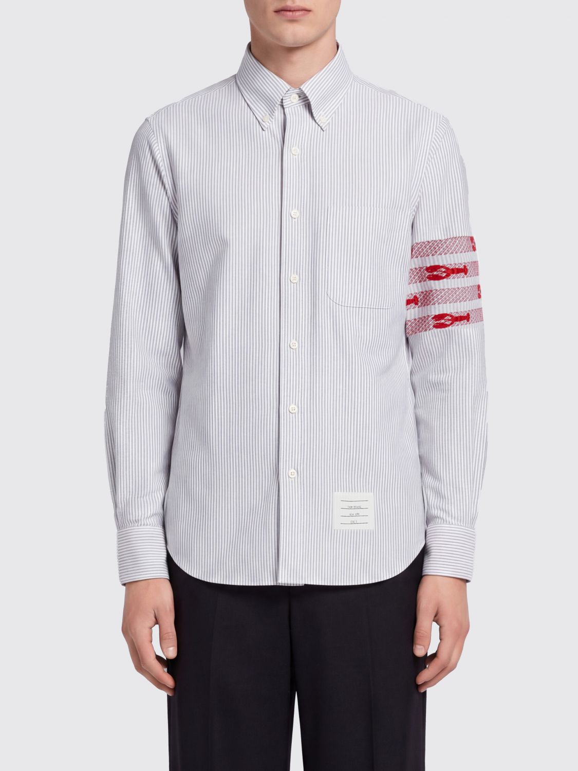 THOM BROWNE Sweater Men color Grey