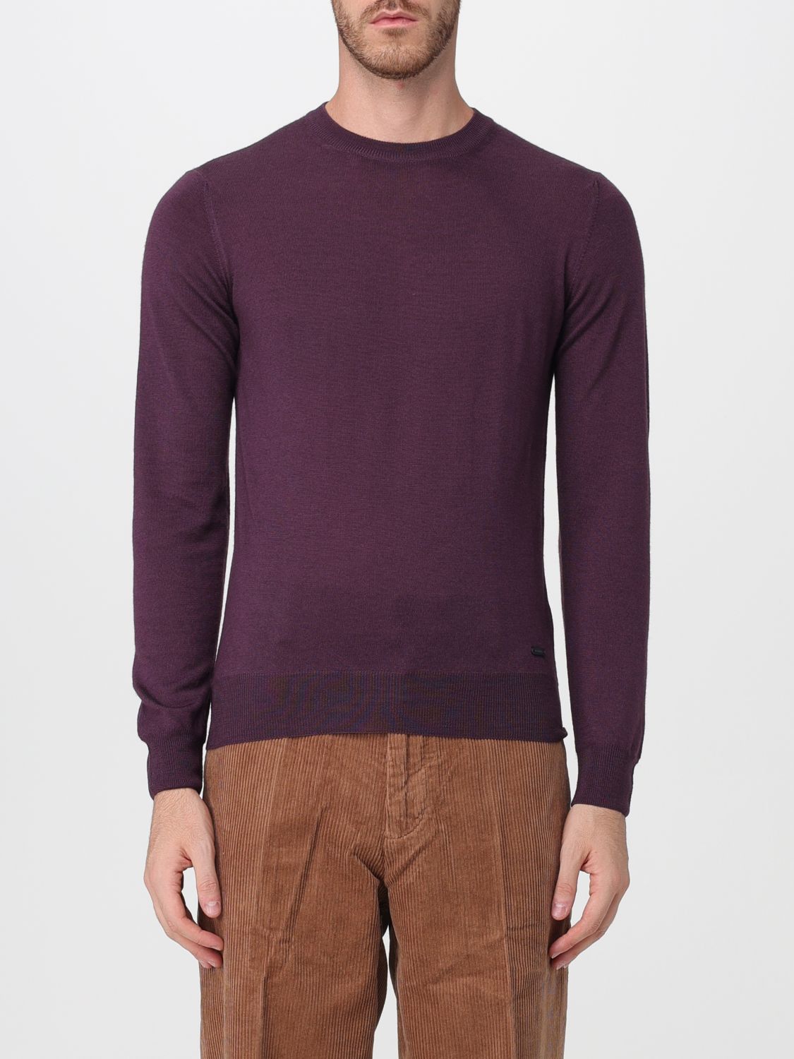 Brooksfield Shawl Collar Wool Cardigan with Button Closure