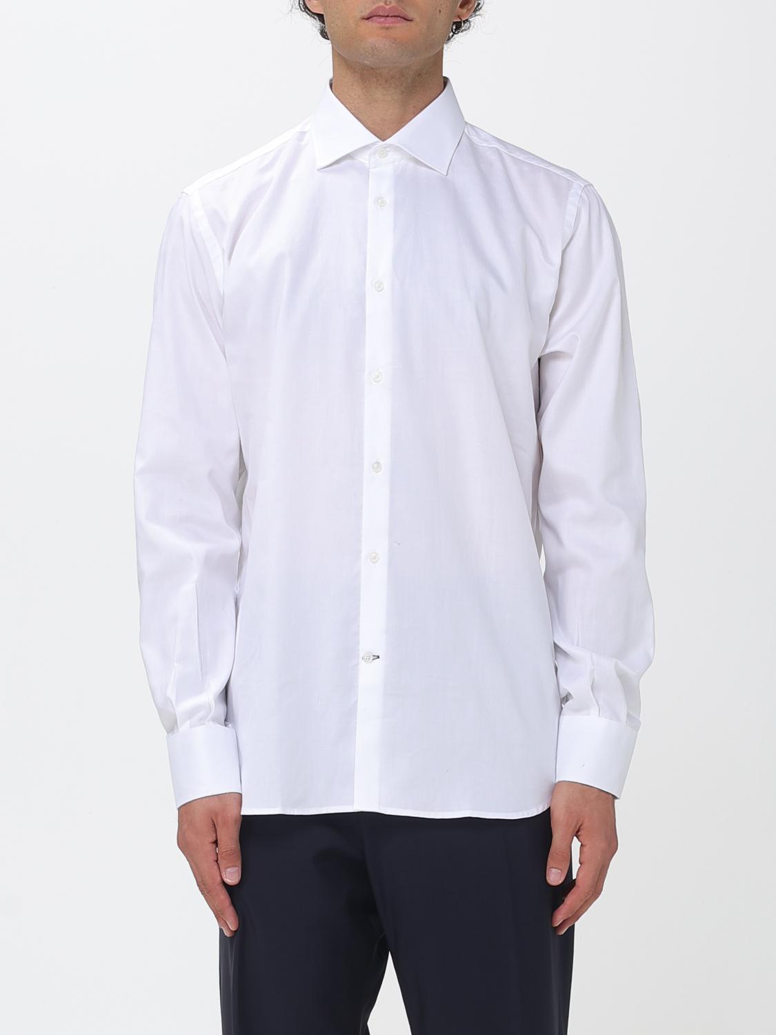 Brooksfield Button-Down Collar Casual Shirt in Cotton Poplin