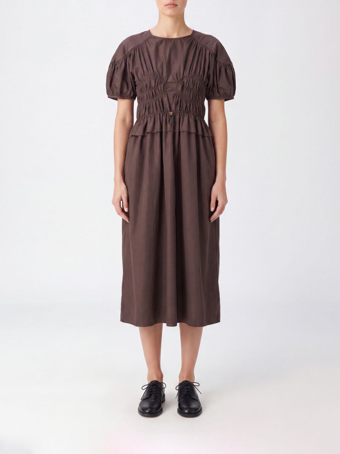 CECILIE BAHNSEN Dress Woman color Brown