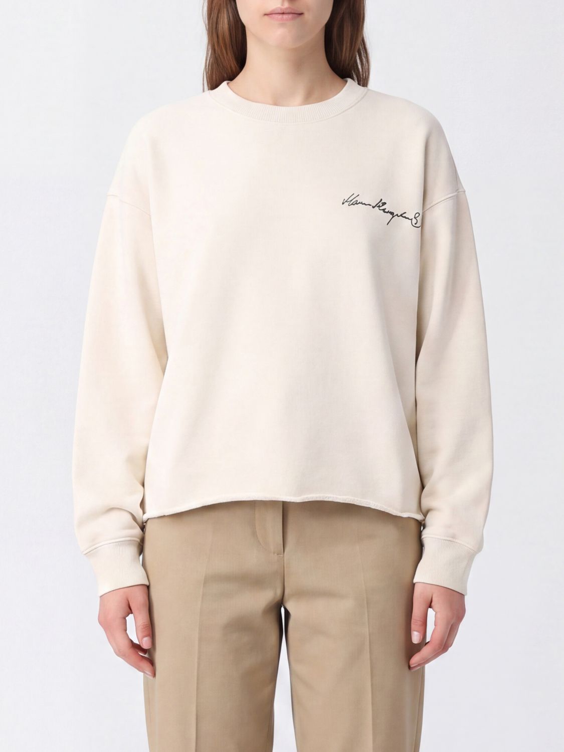 MM6 MAISON MARGIELA Sweater Woman color White