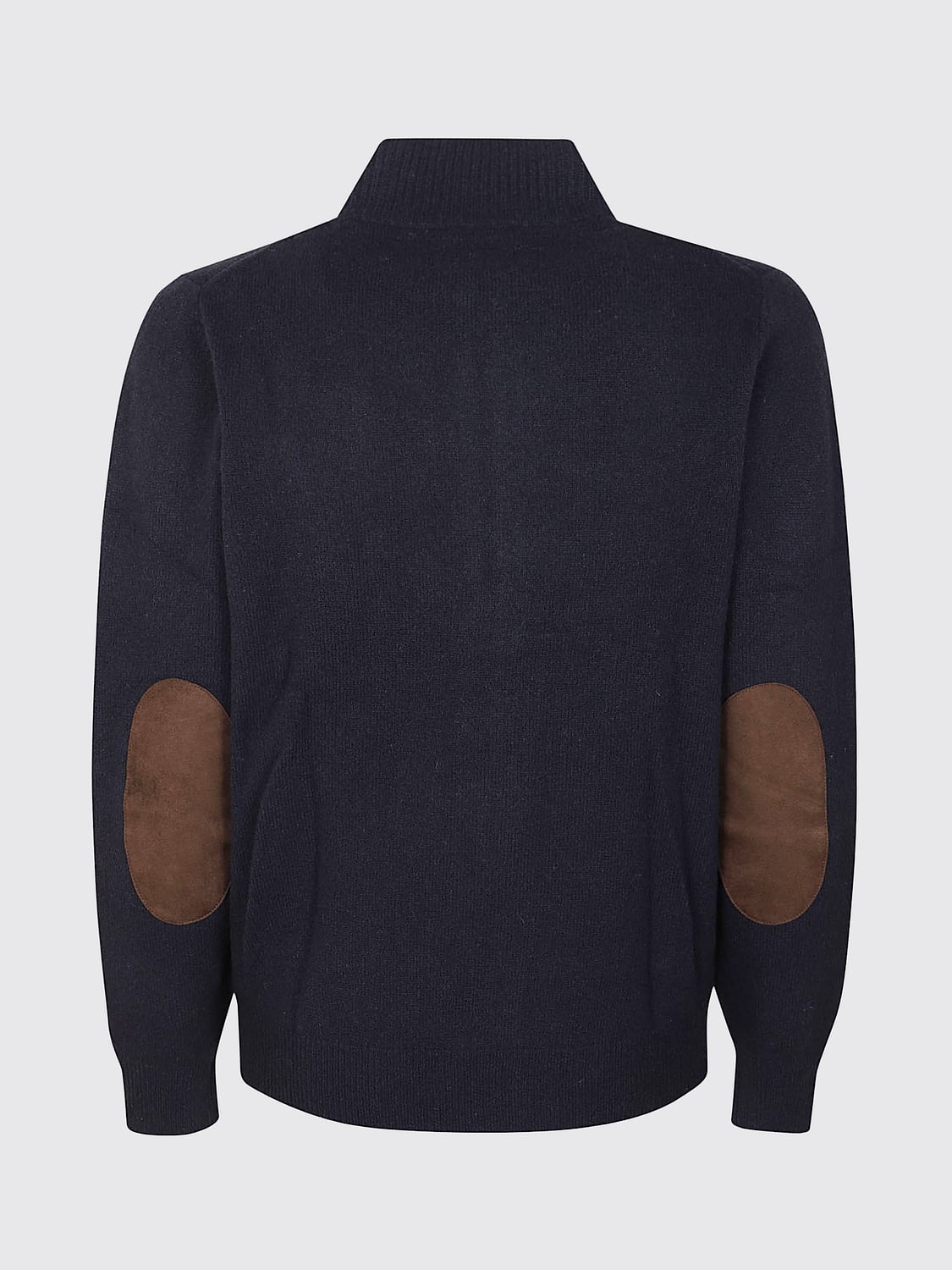 BARBOUR 하이넥 순면 울 가디건 바버 버튼 클로저