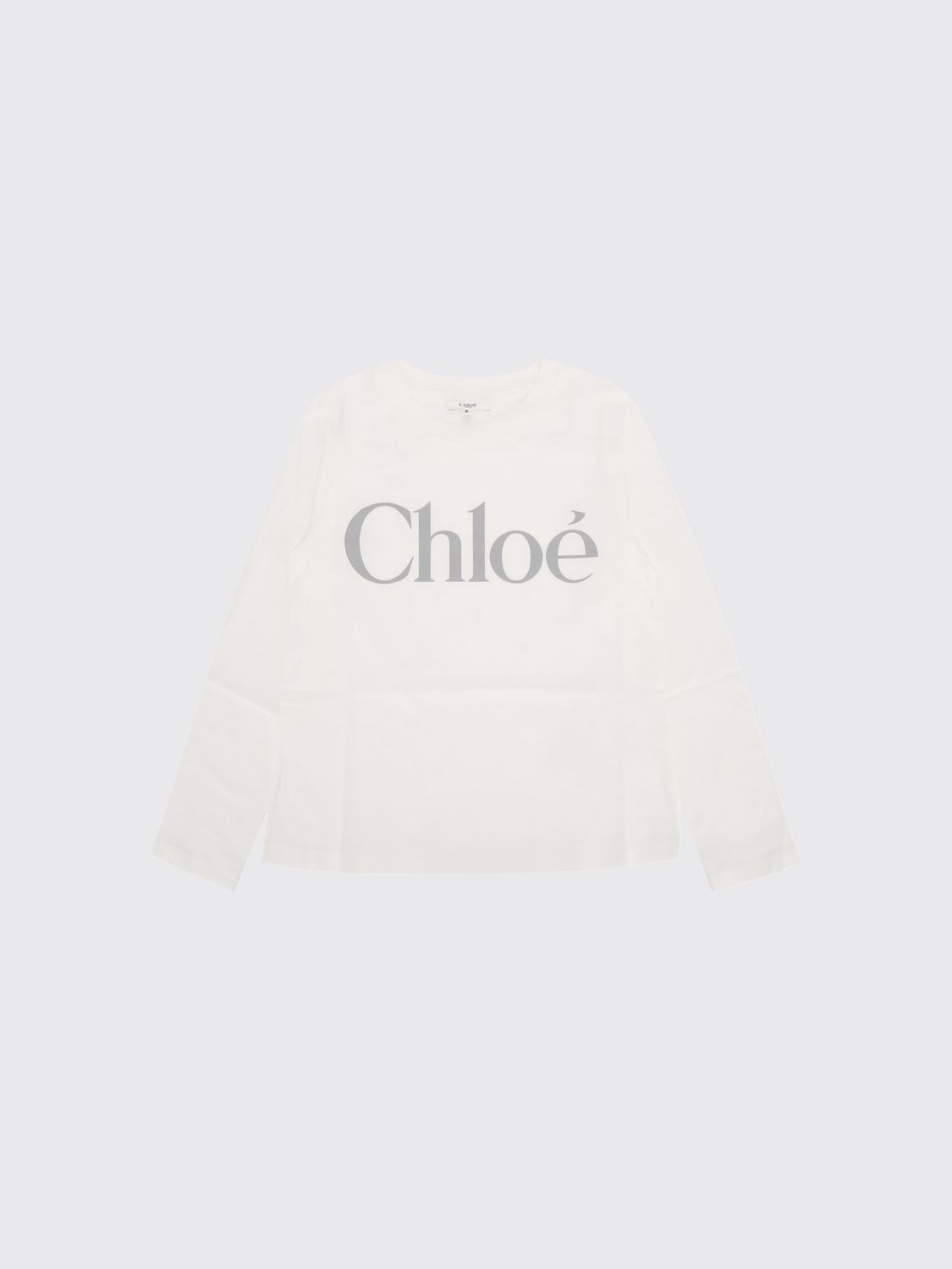 CHLOÉ T-shirt in cotone con logo