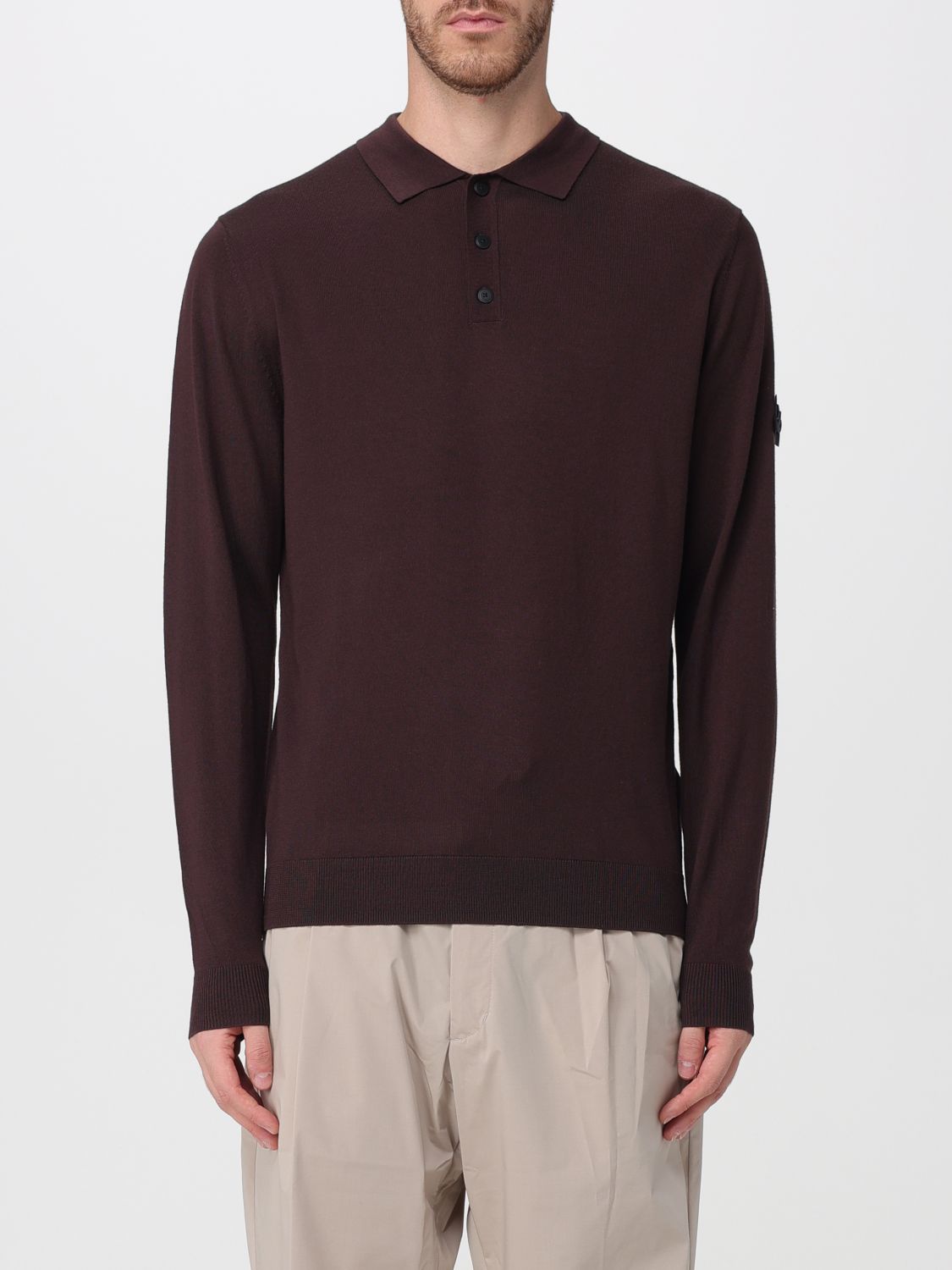 PEUTEREY Polo Herren Farbe Burgunderrot