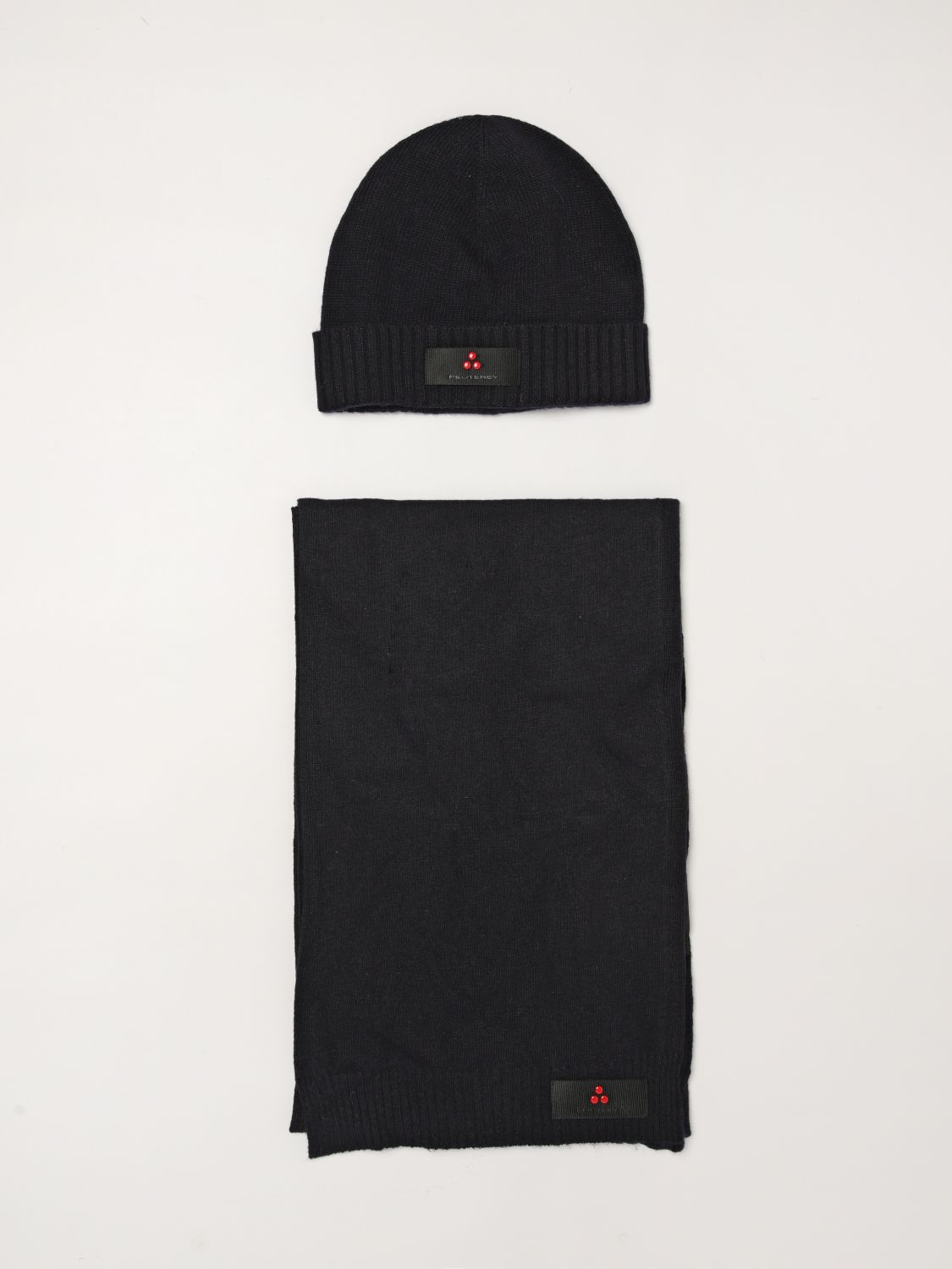 PEUTEREY Wool and Cashmere Blend Beanie Hat