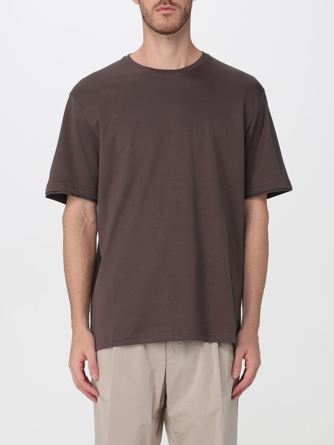 HERNO Shirt Men color Brown