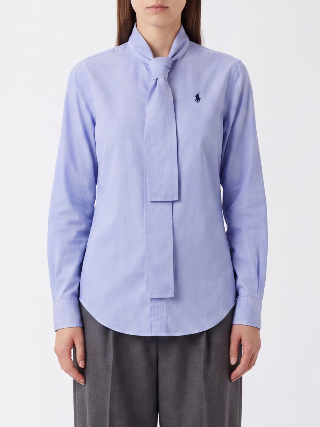 POLO RALPH LAUREN Shirt Woman color Sky
